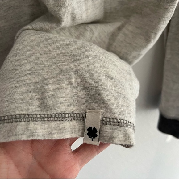 Lucky Brand Mens Crew Neck Long Sleeve Shirt Size Large Four Leaf Clover - Picture 5 of 7